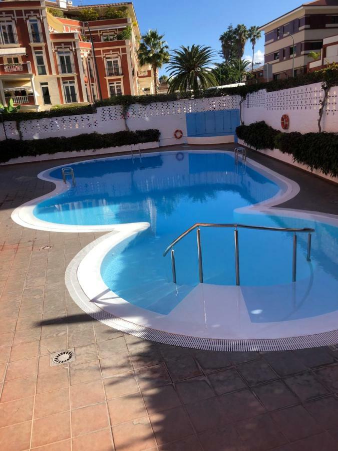 Ferienwohnung Magnificent Studio With A Terrace Overlooking The Sea! Puerto de la Cruz  Exterior foto