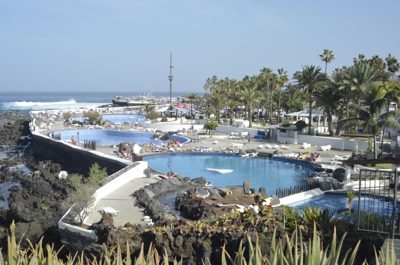 Ferienwohnung Magnificent Studio With A Terrace Overlooking The Sea! Puerto de la Cruz  Exterior foto